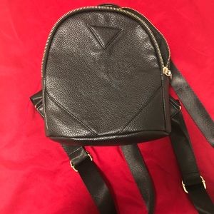 BooHoo faux leather mini backpack